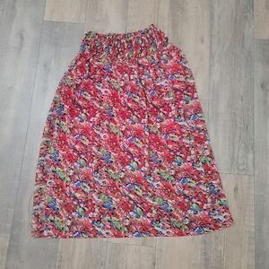 Women's Floral 2-in-1 Dress and Skirt